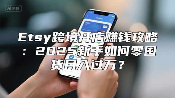 Etsy跨境开店赚钱攻略：2025新手如何零囤货月入过万？