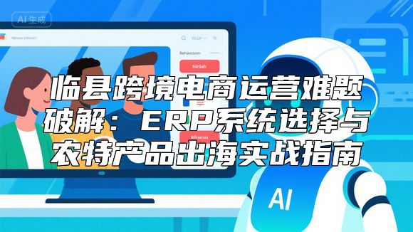 临县跨境电商运营难题破解：ERP系统选择与农特产品出海实战指南