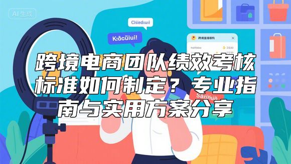 跨境电商团队绩效考核标准如何制定？专业指南与实用方案分享