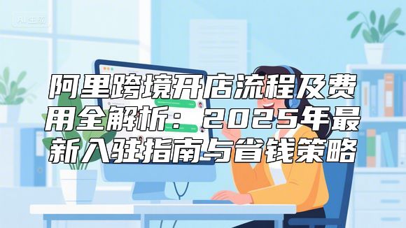 阿里跨境开店流程及费用全解析：2025年最新入驻指南与省钱策略