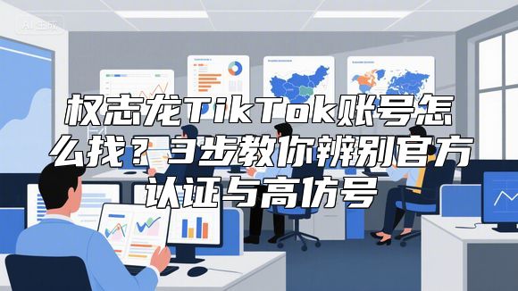 权志龙TikTok账号怎么找？3步教你辨别官方认证与高仿号