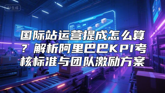 国际站运营提成怎么算？解析阿里巴巴KPI考核标准与团队激励方案