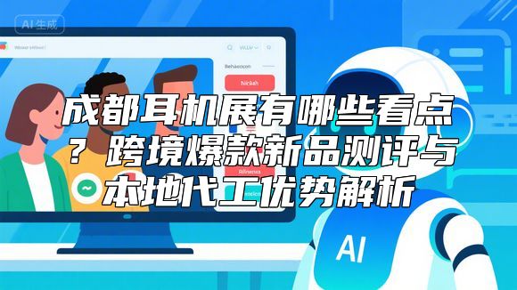 成都耳机展有哪些看点？跨境爆款新品测评与本地代工优势解析