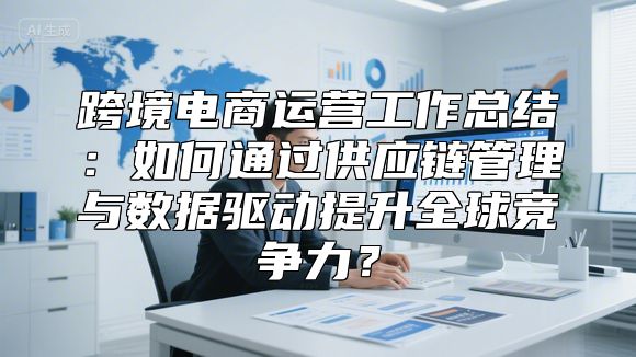 跨境电商运营工作总结：如何通过供应链管理与数据驱动提升全球竞争力？