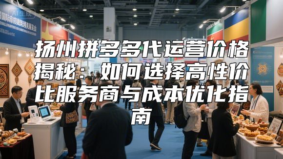 扬州拼多多代运营价格揭秘：如何选择高性价比服务商与成本优化指南