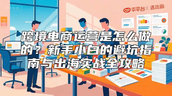 跨境电商运营是怎么做的？新手小白的避坑指南与出海实战全攻略