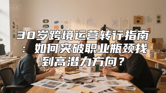 30岁跨境运营转行指南：如何突破职业瓶颈找到高潜力方向？