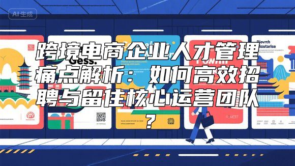 跨境电商企业人才管理痛点解析：如何高效招聘与留住核心运营团队？