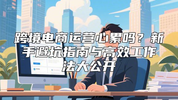 跨境电商运营心累吗？新手避坑指南与高效工作法大公开