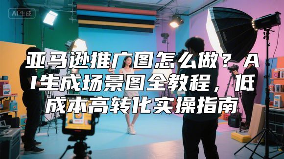 亚马逊推广图怎么做？AI生成场景图全教程，低成本高转化实操指南