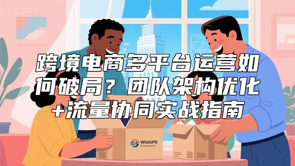 跨境电商多平台运营如何破局？团队架构优化+流量协同实战指南