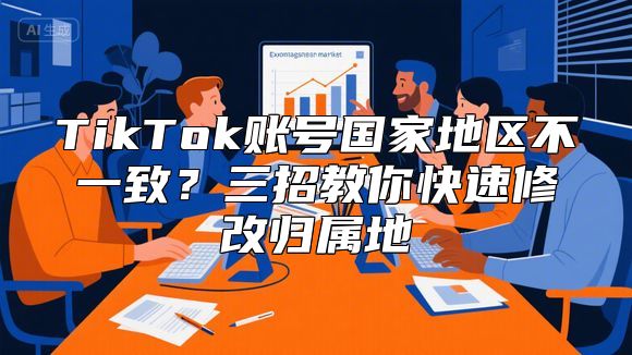 TikTok账号国家地区不一致？三招教你快速修改归属地
