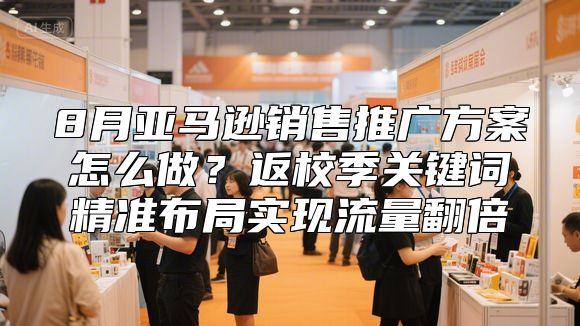 8月亚马逊销售推广方案怎么做？返校季关键词精准布局实现流量翻倍