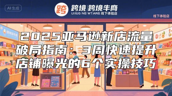 2025亚马逊新店流量破局指南：3周快速提升店铺曝光的6个实操技巧