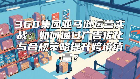 360集团亚马逊运营实战：如何通过广告优化与合规策略提升跨境销量？