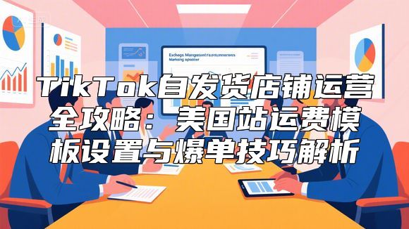 TikTok自发货店铺运营全攻略：美国站运费模板设置与爆单技巧解析