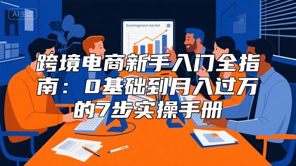 跨境电商新手入门全指南：0基础到月入过万的7步实操手册