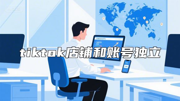 tiktok店铺和账号独立