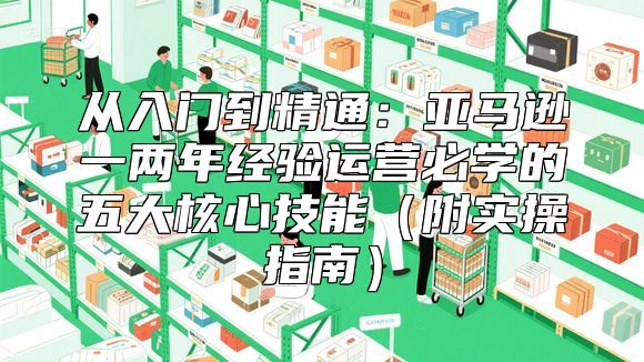 从入门到精通：亚马逊一两年经验运营必学的五大核心技能（附实操指南）
