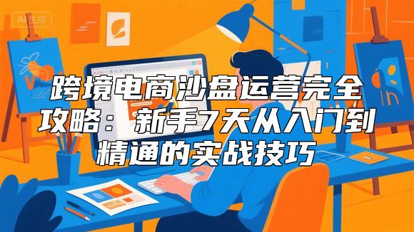 跨境电商沙盘运营完全攻略：新手7天从入门到精通的实战技巧