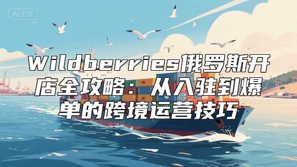 Wildberries俄罗斯开店全攻略：从入驻到爆单的跨境运营技巧