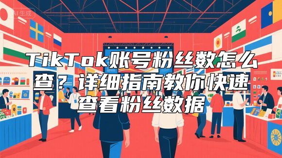 TikTok账号粉丝数怎么查？详细指南教你快速查看粉丝数据