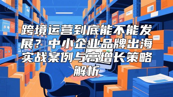 跨境运营到底能不能发展？中小企业品牌出海实战案例与高增长策略解析
