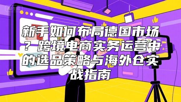 新手如何布局德国市场？跨境电商实务运营中的选品策略与海外仓实战指南
