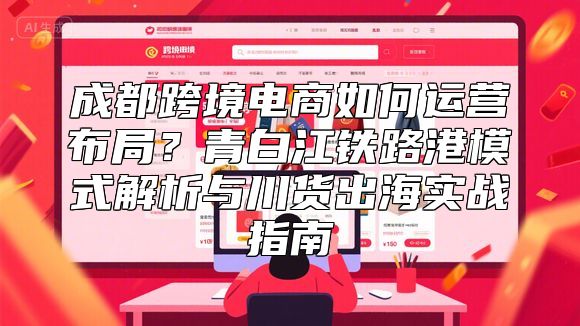 成都跨境电商如何运营布局？青白江铁路港模式解析与川货出海实战指南