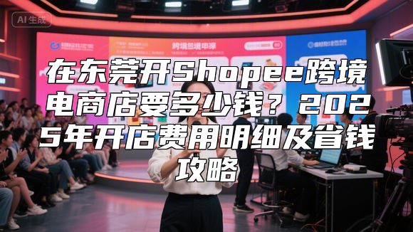 在东莞开Shopee跨境电商店要多少钱？2025年开店费用明细及省钱攻略