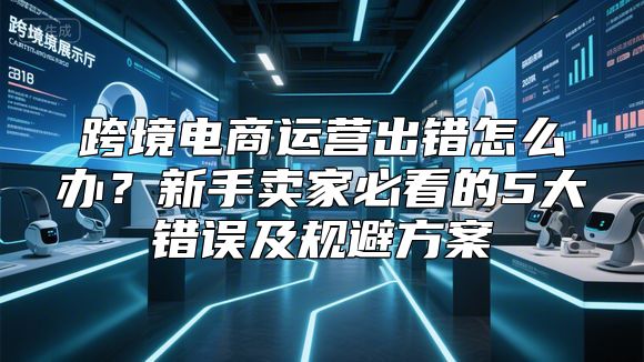 跨境电商运营出错怎么办？新手卖家必看的5大错误及规避方案