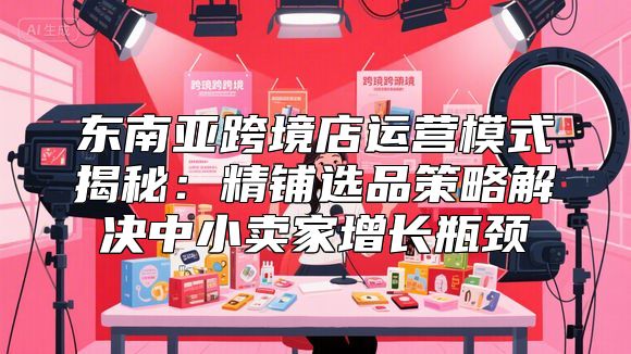 东南亚跨境店运营模式揭秘：精铺选品策略解决中小卖家增长瓶颈