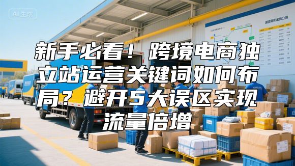 新手必看！跨境电商独立站运营关键词如何布局？避开5大误区实现流量倍增