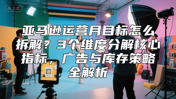 亚马逊运营月目标怎么拆解？3个维度分解核心指标，广告与库存策略全解析