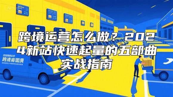 跨境运营怎么做？2024新站快速起量的五部曲实战指南