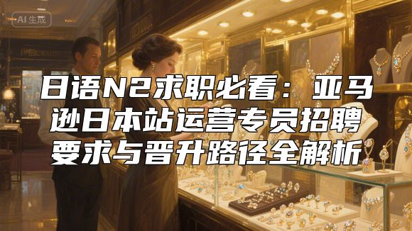 日语N2求职必看：亚马逊日本站运营专员招聘要求与晋升路径全解析