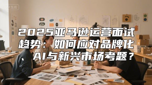 2025亚马逊运营面试趋势：如何应对品牌化、AI与新兴市场考题？