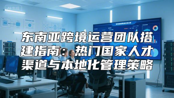 东南亚跨境运营团队搭建指南：热门国家人才渠道与本地化管理策略