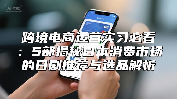 跨境电商运营实习必看：5部揭秘日本消费市场的日剧推荐与选品解析