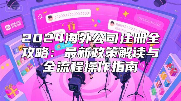 2024海外公司注册全攻略：最新政策解读与全流程操作指南
