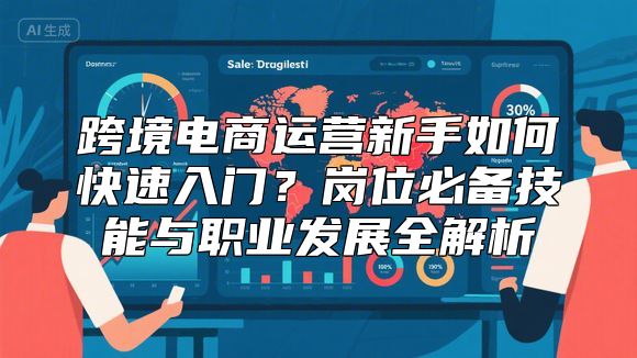 跨境电商运营新手如何快速入门？岗位必备技能与职业发展全解析