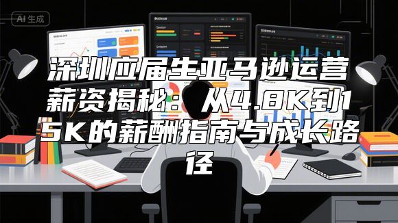 深圳应届生亚马逊运营薪资揭秘：从4.8K到15K的薪酬指南与成长路径