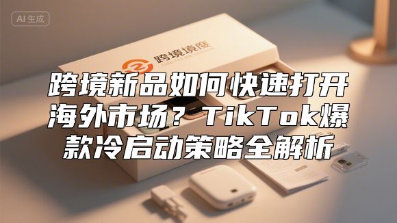 跨境新品如何快速打开海外市场？TikTok爆款冷启动策略全解析