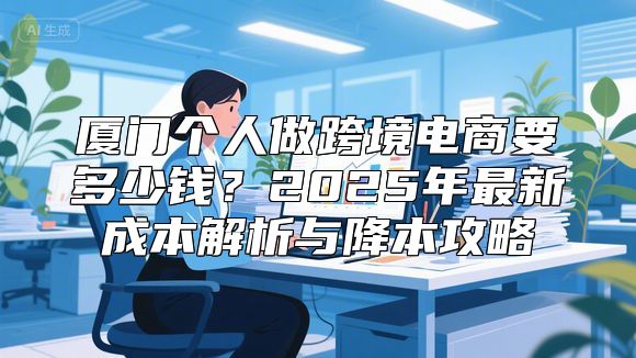 厦门个人做跨境电商要多少钱？2025年最新成本解析与降本攻略