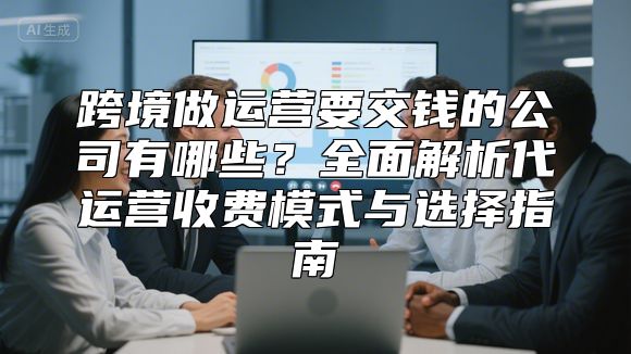跨境做运营要交钱的公司有哪些？全面解析代运营收费模式与选择指南