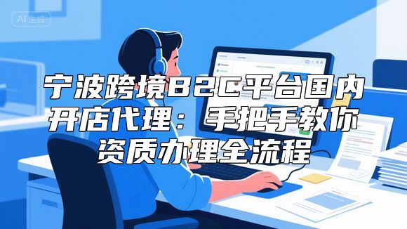 宁波跨境B2C平台国内开店代理：手把手教你资质办理全流程