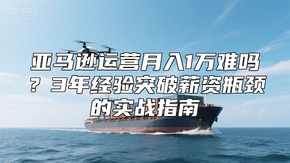 亚马逊运营月入1万难吗？3年经验突破薪资瓶颈的实战指南