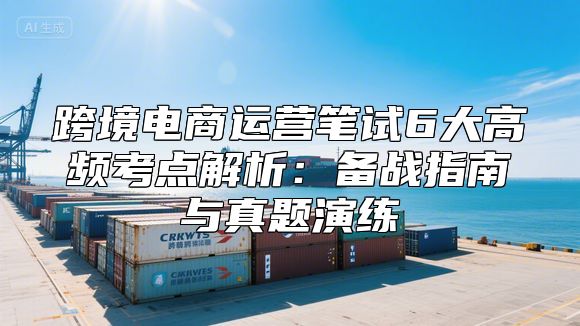 跨境电商运营笔试6大高频考点解析：备战指南与真题演练