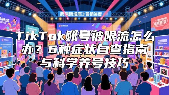 TikTok账号被限流怎么办？6种症状自查指南与科学养号技巧