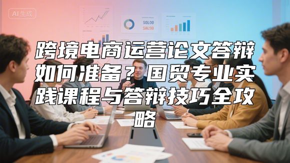 跨境电商运营论文答辩如何准备？国贸专业实践课程与答辩技巧全攻略